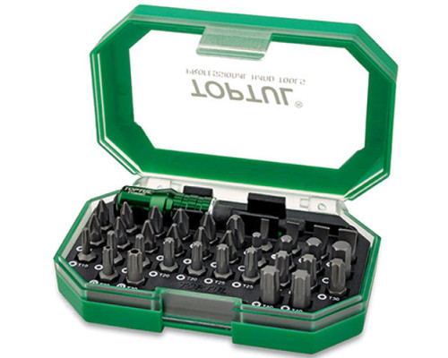Набор биты-насадки TOPTUL 1/4" 35ед. GACW3502