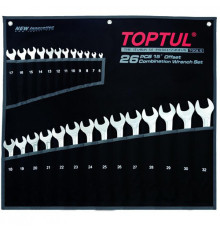 Набор ключей комбинированных 26 шт 6-32 мм TOPTUL Super-Torque GPAW2601