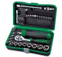 Профессиональный набор инструмента TOPTUL 1/4" 41ед. GADW4101