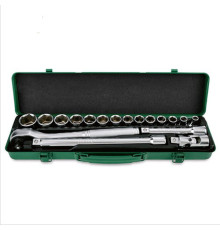 Набор головок с трещоткой TOPTUL 1/2" 18ед. GCAD1821