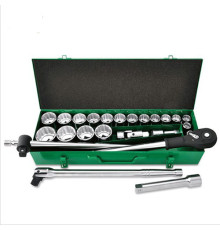 Набор головок дюймовых с трещоткой TOPTUL 3/4" 24ед. (12-гр.) GCAD2405