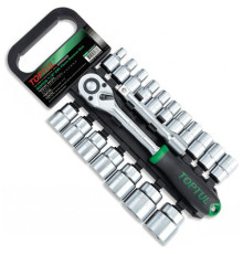 Набор головок с трещоткой TOPTUL 1/2" 20ед. 8-32мм GABB2001