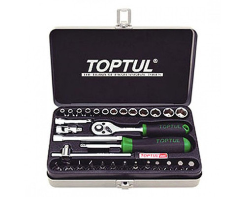 Профессиональный набор инструмента TOPTUL 1/4" 32ед. GCAD3202