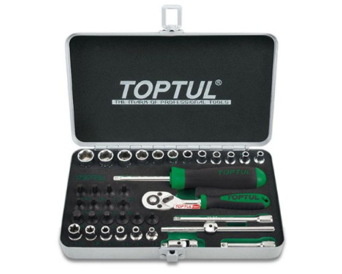 Профессиональный набор инструмента TOPTUL 1/4" 38ед. GCAD3801