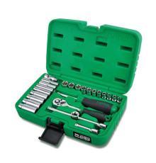Набор инструмента в кейсе TOPTUL 1/4" 25ед. GCAI2501