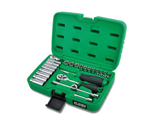 Набор инструмента в кейсе TOPTUL 1/4" 25ед. GCAI2501