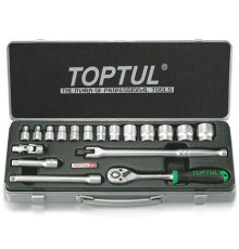 Набор инструментов TOPTUL 3/8" 18ед. GCAD1806