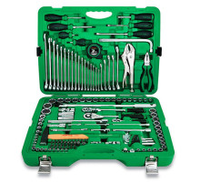 Универсальный набор инструмента 1/4", 3/8", 1/2" 144ед. TOPTUL GCAI144R