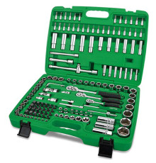 Профессиональный набор инструмента 1/4", 3/8", 1/2" 151ед. TOPTUL GCAI151R