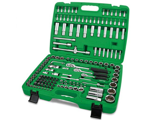 Профессиональный набор инструмента 1/4", 3/8", 1/2" 151ед. TOPTUL GCAI151R