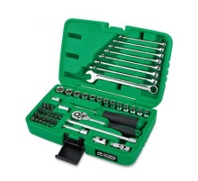 Набор инструмента TOPTUL 1/4" + ключи 49ед. GCAI4901