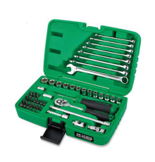 Набор инструмента TOPTUL 1/4" + ключи 49ед. GCAI4901