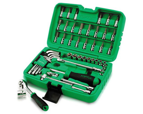 Набор инструментов в кейсе 1/4" 51ед. TOPTUL GCAI5101