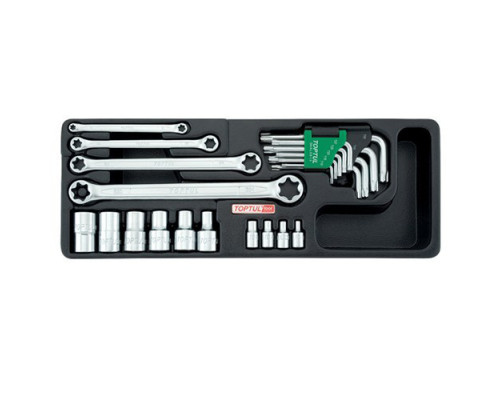 Набор инструмента TORX 23ед. (в ложементе) TOPTUL GAAT2302