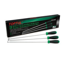 Набор отверток длинных 3ед. TOPTUL (PH2x400, SL5,5x400, SL6,5x400) GAAE0306