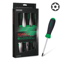 Набор отверток TORX с отверстием T10-T40 6ед.TOPTUL GAAE0610