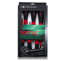 Набор отверток изолированных TOPTUL (1000V) 7ед. GAAE0704