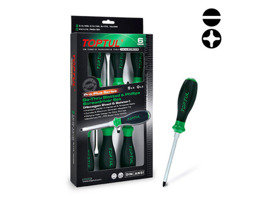 Набор отверток Toptul 8 ед. PRO-PLUS SERIES GFE-0801