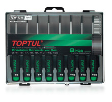 Набор отверток для точных работ TOPTUL (T5-T20) 8ед. GAAW0801