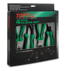 Набор шарнирно-губцевого инструмента TOPTUL 4ед. GAAE0402