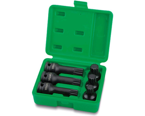 Набор ударных головок SPLINE TOPTUL 1/2" M14-M18 6ед. GDAI0601