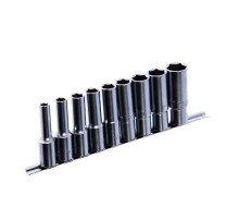 Длинные торцевые головки на планке TOPTUL 1/2" 9ед. 8-22мм GAAQ1605U