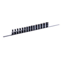 Набор головок торцевых на планке TOPTUL 1/2" 15ед. 8-24мм GAAQ1602U