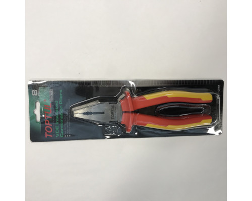 Плоскогубцы с изолированными ручками (пассатижи) 8" 1000V VDE TOPTUL DGCA2208