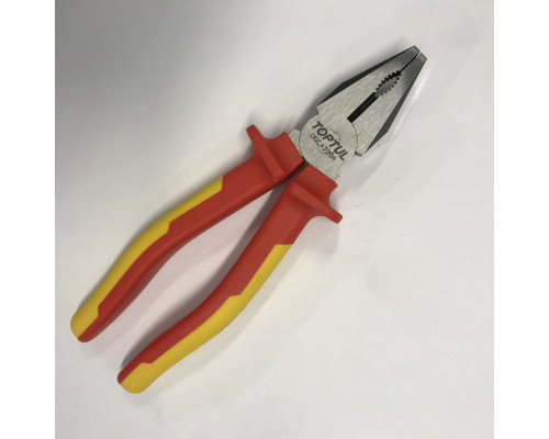 Плоскогубцы с изолированными ручками (пассатижи) 8" 1000V VDE TOPTUL DGCA2208