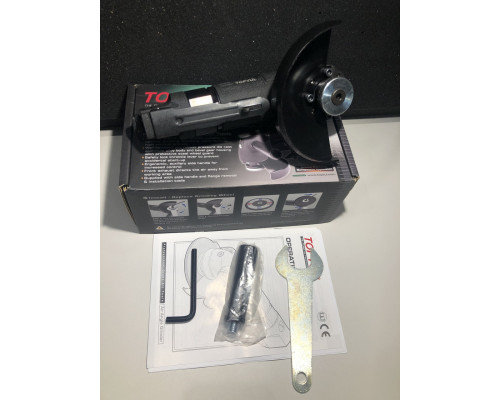 Угловая шлифмашинка пневматическая 5" (125мм, 9500об/мин) Heavy Duty TOPTUL KAKC0595