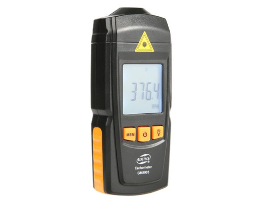 Тахометр бесконтактный (2,5-99999 об/мин) BENETECH GM8905