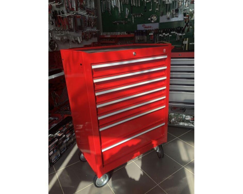 Тележка для мастерской 7 секций TORIN TBR-L4007-X