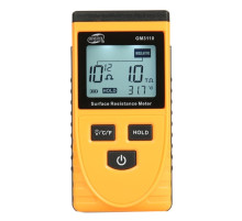 Тестер для измерения сопротивления поверхности (1kΩ ~1000ГΩ) BENETECH GM3110