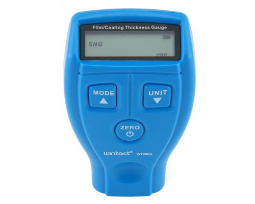Тестер толщины краски (толщиномер) Fe/nFe, 0-1800мкм WINTACT WT200A