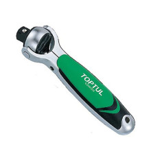 Трещотка 1/2" с шарниром (360°) TOPTUL 72 зубца укороченная CJNM1616