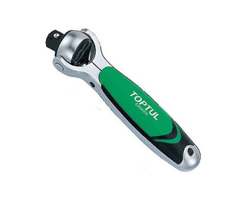 Трещотка 1/2" с шарниром (360°) TOPTUL 72 зубца укороченная CJNM1616