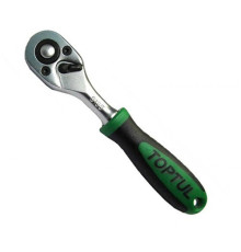 Трещотка 1/4" TOPTUL 36 зубцов (масло-бензостойкая ручка) S135