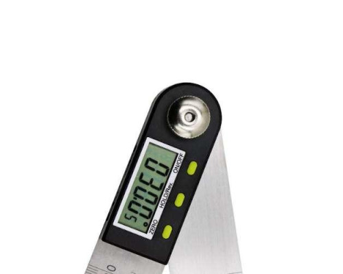 Угломер электронный (транспортир, малка) с линейкой 300 мм PROTESTER 5422-300