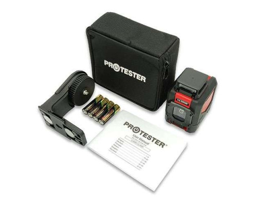 Лазерный построитель плоскостей H360°/1V (красный луч) PROTESTER LL305R