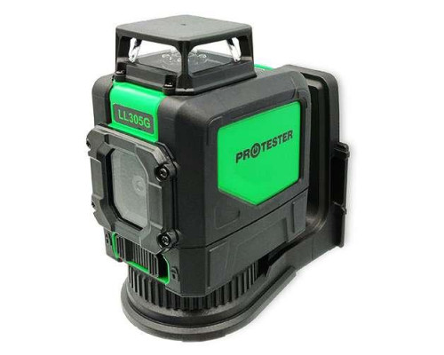 Построитель плоскостей лазерный H360°/1V, (зеленый луч) PROTESTER LL305G