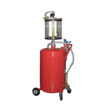 Установка для вакуумной откачки масла с мерной колбой (80 л) G.I.KRAFT B8010KV