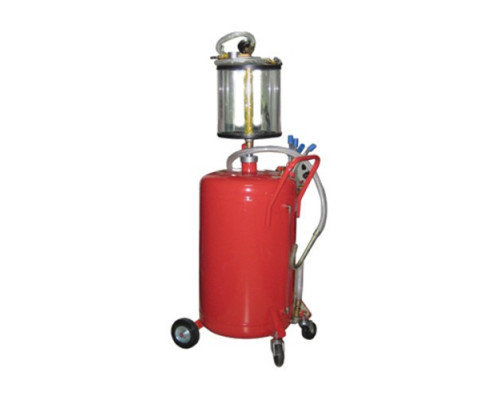 Установка для вакуумной откачки масла с мерной колбой (80 л) G.I.KRAFT B8010KV