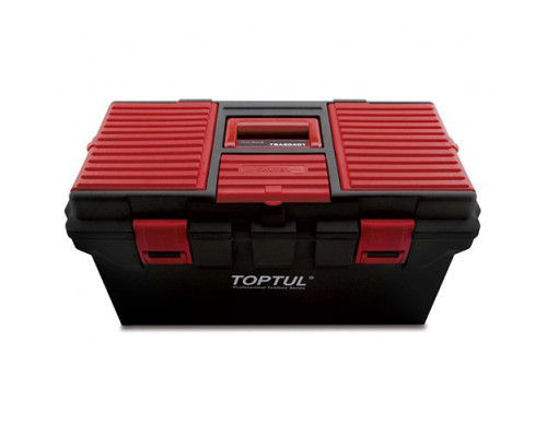 Ящик для инструментов пластиковый 4 секции 556x278x270 TOPTUL TBAE0401