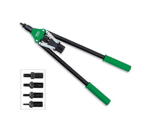 Заклепочник для резьбовых заклепок TOPTUL M5,M6,M8,M10,M12 JBBB0512