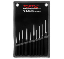 Набор выколоток и керн в чехле TOPTUL 10ед. GPAQ1001